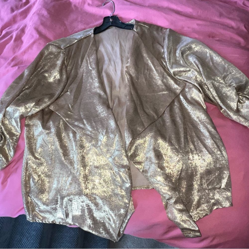 Gold Shimmer Women's Jacket